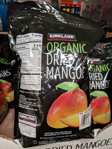 Kirkland Signature Organic Dried Mangoes Costco 