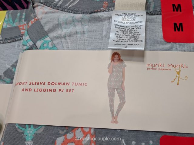 Munki Munki Ladies 2-Piece Pajama Set Costco 