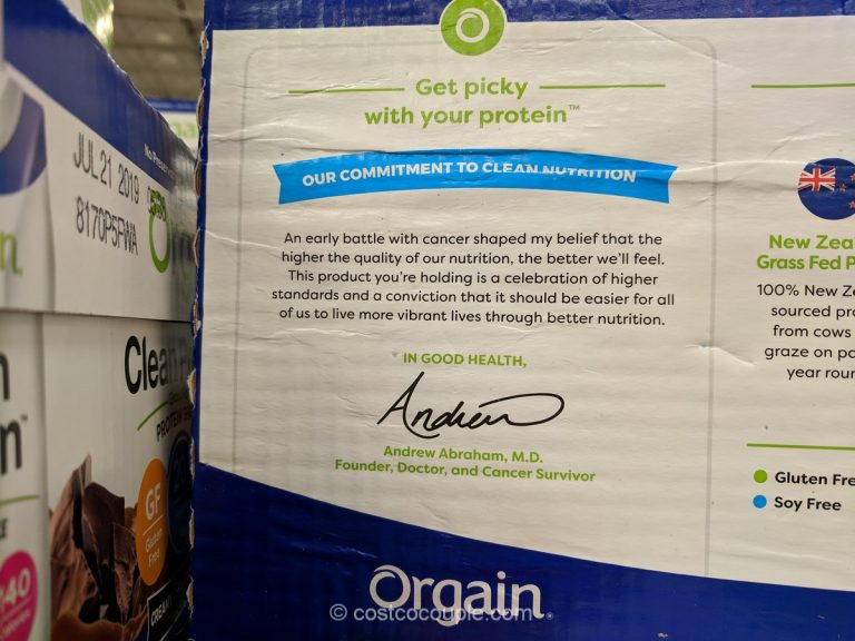 Orgain Clean Protein Shake
