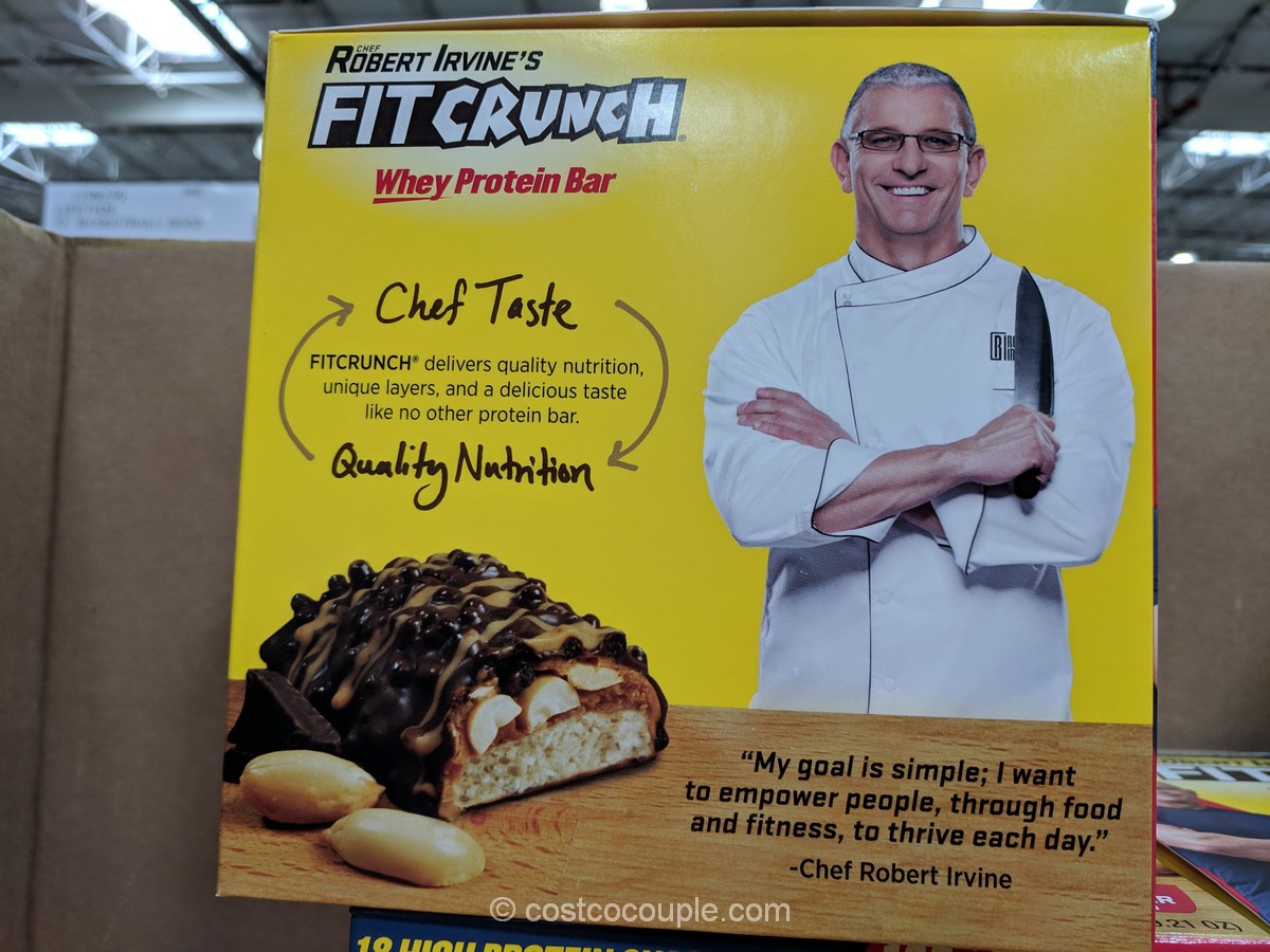 Robert Irvine Fit Crunch Protein Bar