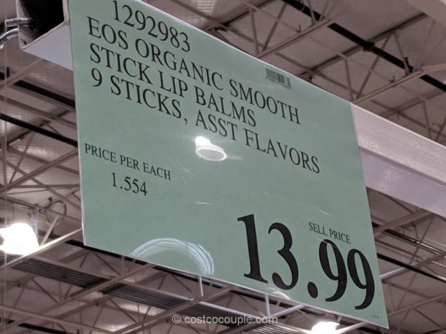 EOS Organic Smooth Stick Lip Balm Costco 