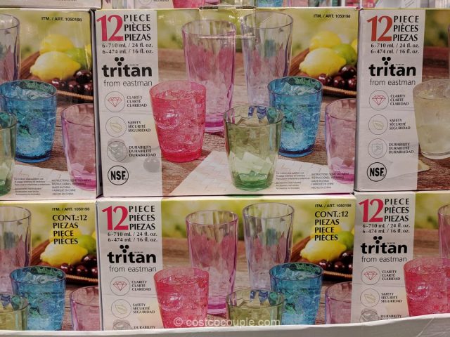 First Design Global Tritan Drinkware Set Costco 
