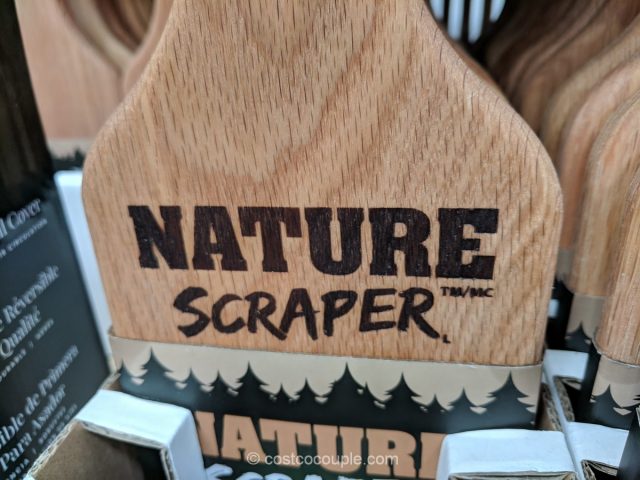 Nature Scraper Wood BBQ Grill Cleaner Costco