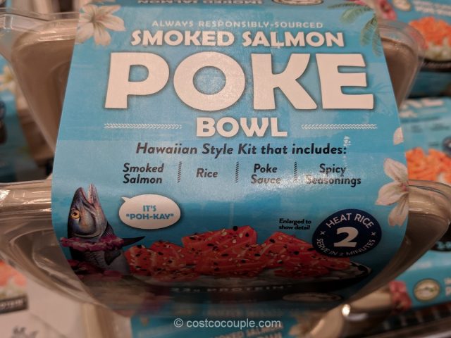 Blue Hill Bay Smoked Salmon Poke Bowl Kit Costco
