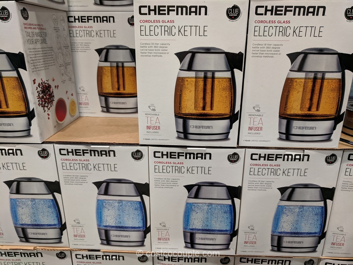 club chefman electric kettle