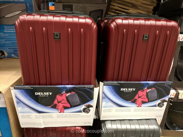 Delsey Carbonite 20-Inch Hardside Spinner Costco 
