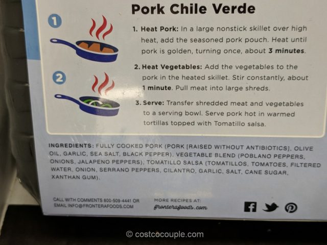 Frontera Pork Chile Verde Costco