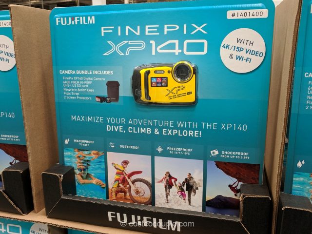 Academy Egypt label Fuji XP140 Waterproof Camera