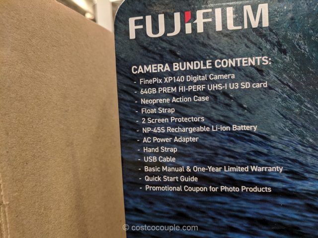 Fuji XP140 Waterproof Camera Costco 