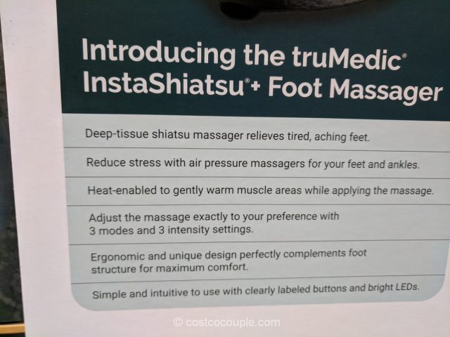 TruMedic InstaShiatsu Foot Massager Costco