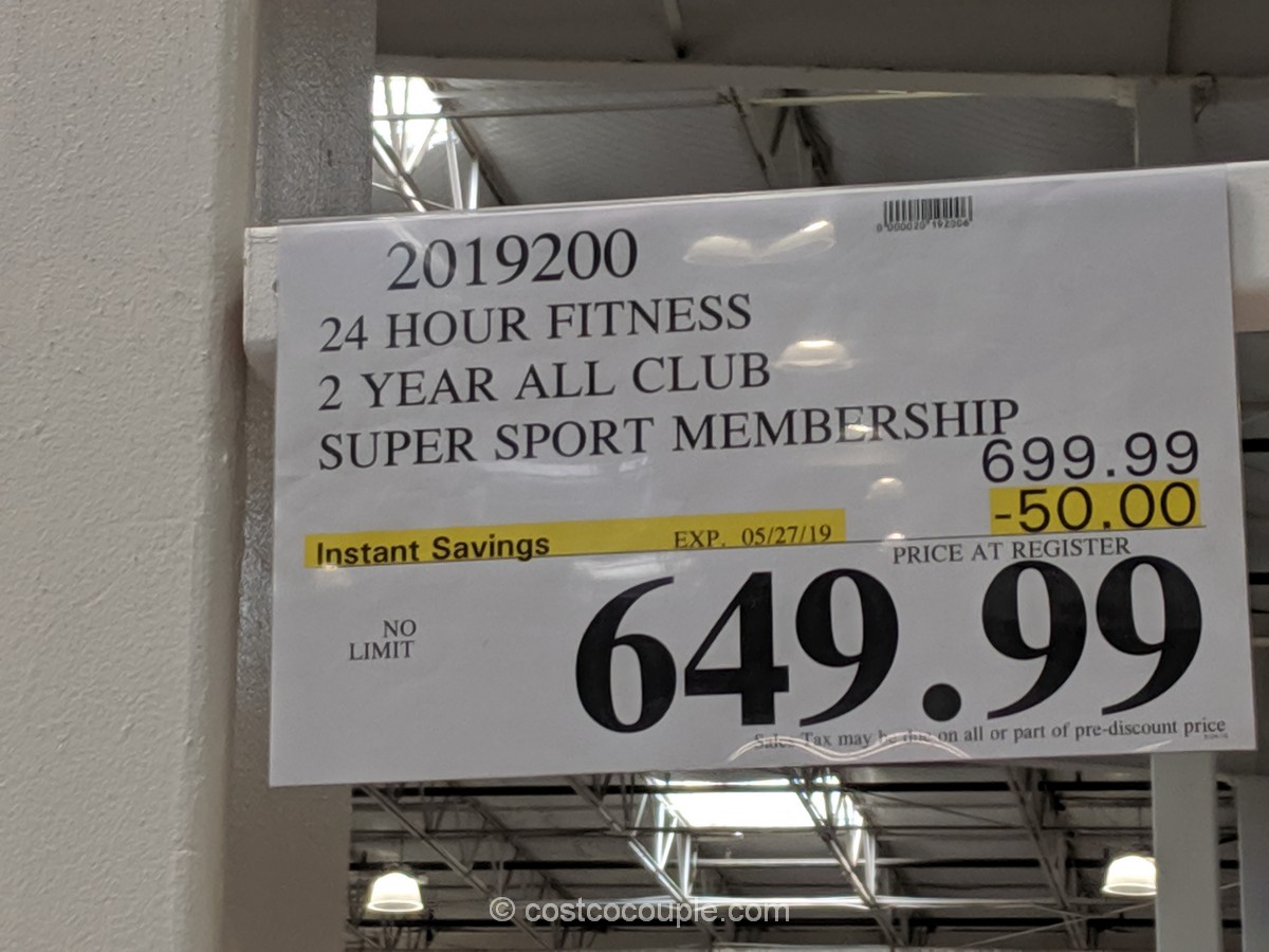 24Hour Fitness 2Year Super Sport Membership