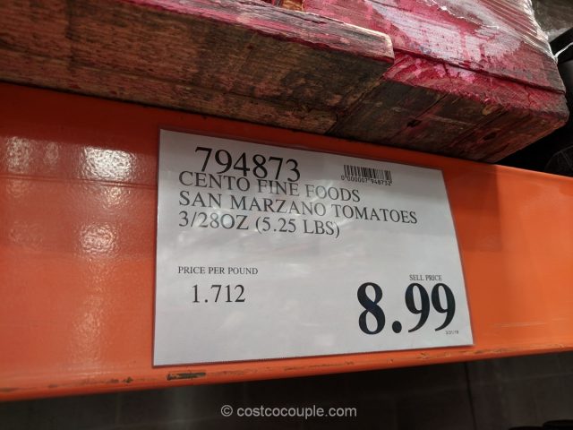 Cento San Marzano Tomatoes Costco 