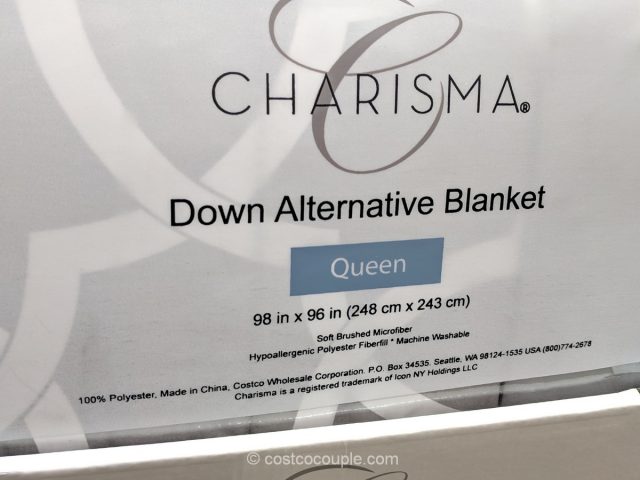 Charisma Down Alternative Blanket Costco 