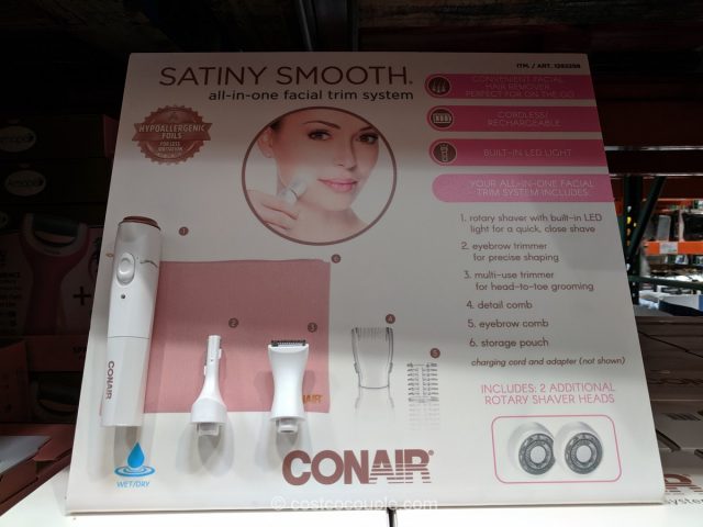 Conair Satiny Smooth Facial System Costco 