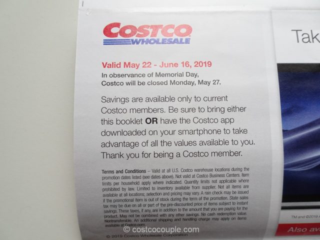 Costco May 2019 Coupon Book 