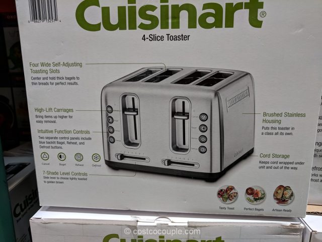 Cuisinart 4-Slice Toaster RBT-1285PC Costco