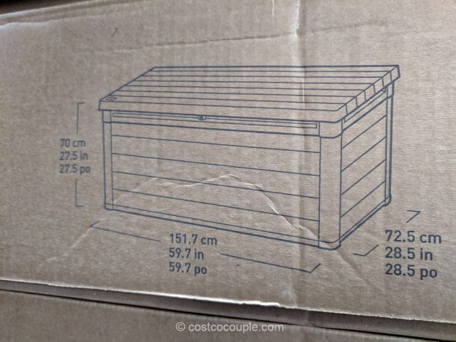 Keter Resin Deck Box Costco 