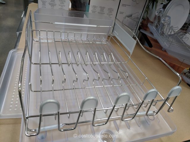 stainless steel dish rack costco