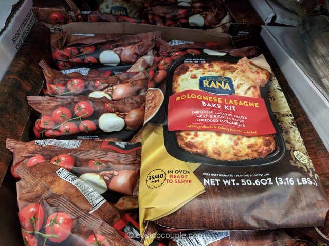 Rana Meal Solutions Bolognese Lasagna Kit Costco 