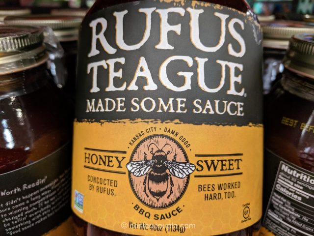 Rufus Teague Honey Sweet BBQ Sauce Costco 