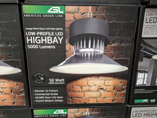 Americas Green Line Highbay Low Profile LED Light Costco 