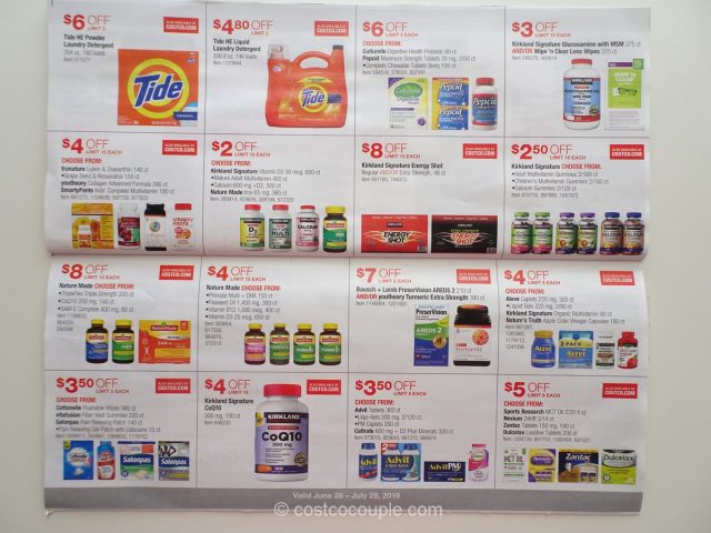 Costco July 2019 Coupon Book 06/26/19 to 07/28/19