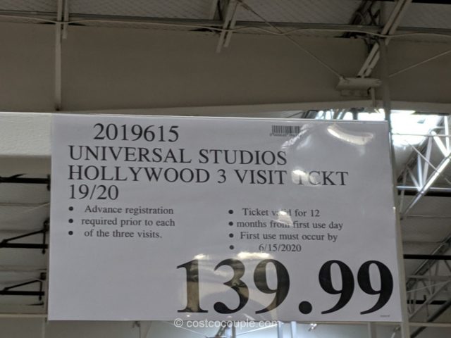Gift Card Universal Studios Hollywood Costco 