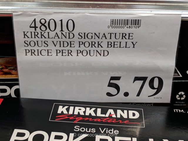 Kirkland Signature Sous Vide Pork Belly Costco 