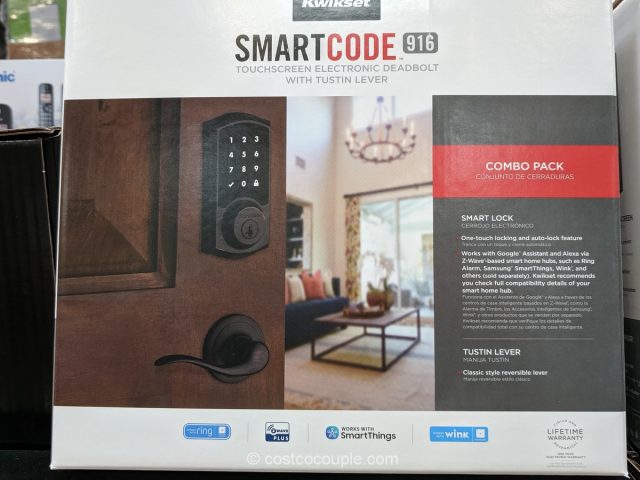 Kwikset SmartCode 916 Combo Pack Costco 