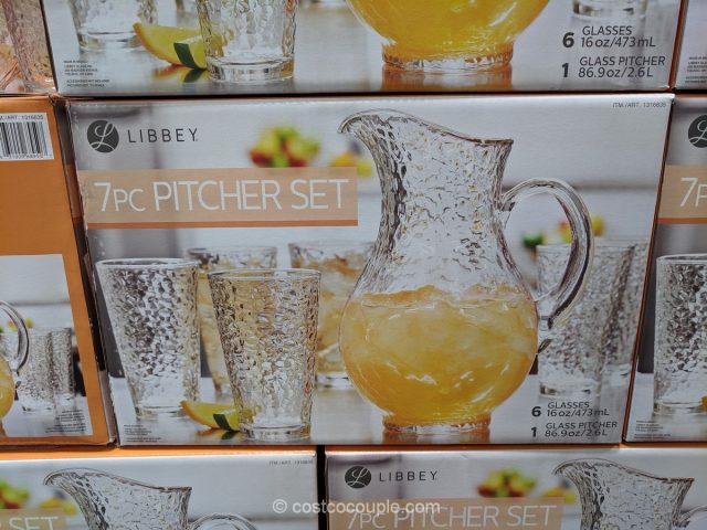Libbey Glass Pitcher Set Costco 