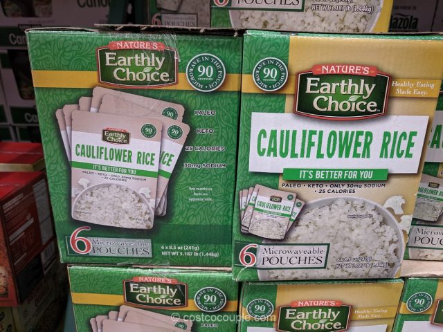 Nature's Earthly Choice Cauliflower Rice Costco 