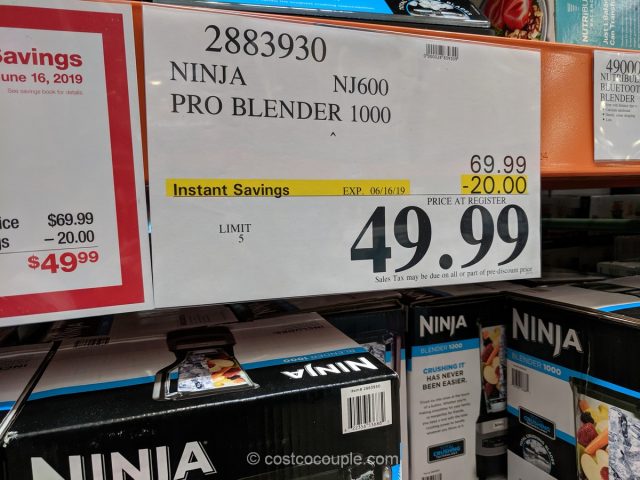 ninja blender costco