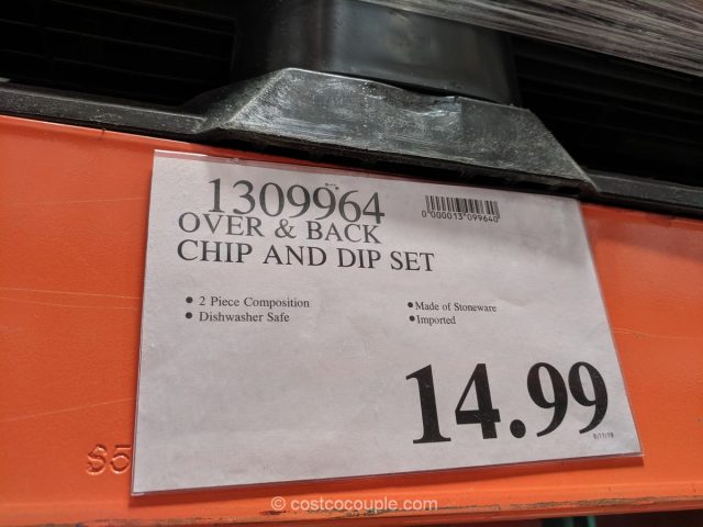 Over and Back Chip and Dip Set Costco 