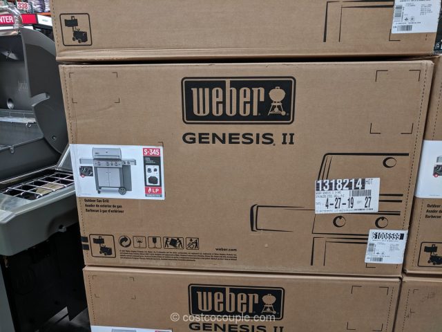 Weber Genesis II S-345 Gas Grill Costco 