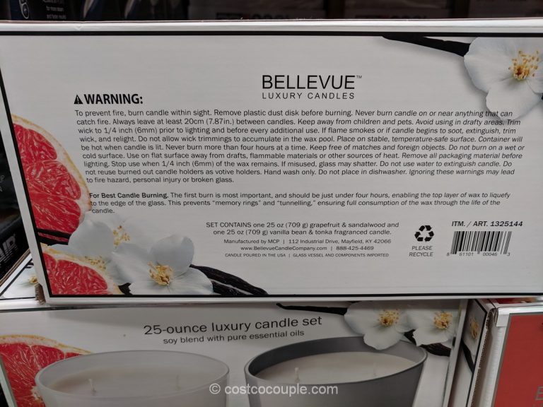 Bellevue Luxury Candle Set