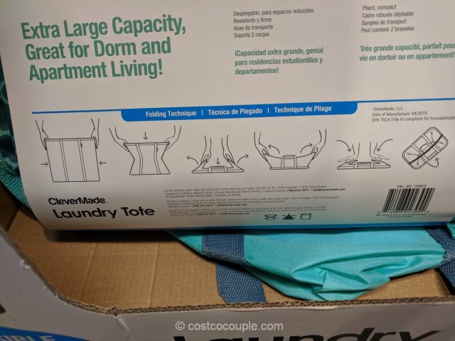 Clevermade Laundry Totes Costco 