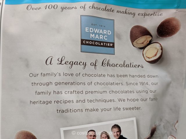 Edward Marc Dark Chocolate Coconut Almonds Costco