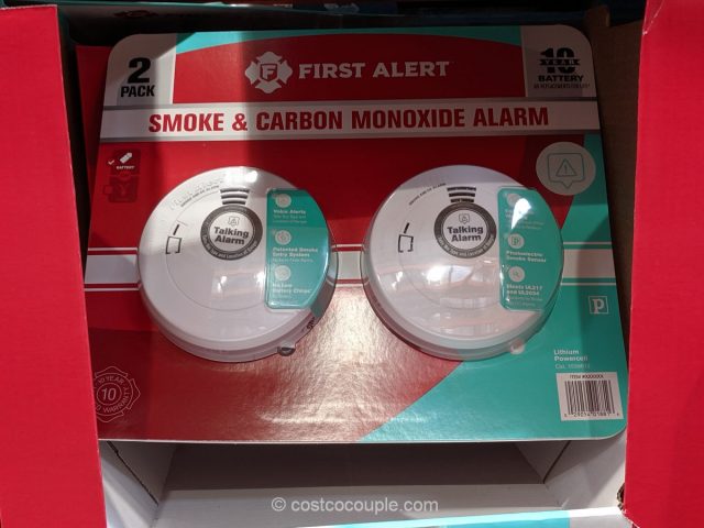 First Alert 10 Year Smoke and Carbon Monoxide Alarm Costco 
