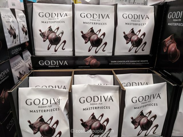 Godiva Masterpieces Dark Chocolate Hearts Costco 