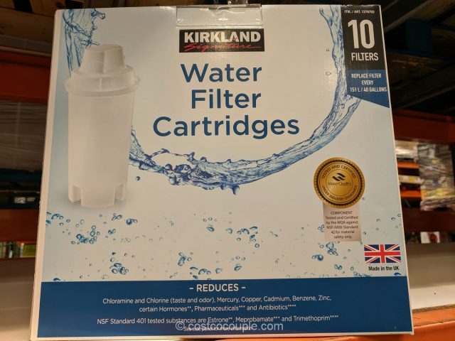 Kirkland Signature Water Filter Cartridges Costco 