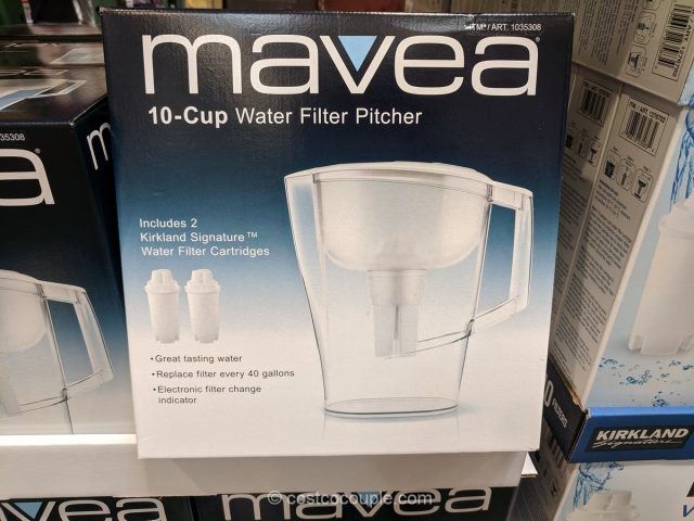 Mavea 10-Cup Water Filter Pitcher Costco 