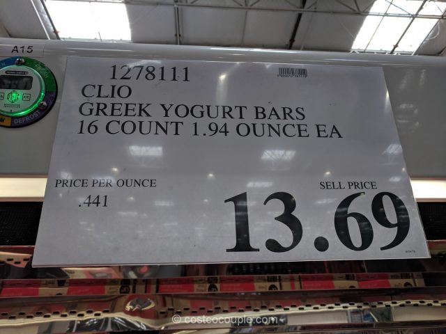 Clio Greek Yogurt Bars Costco 