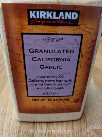 Kirkland Signature Granulated California Garlic Costco 
