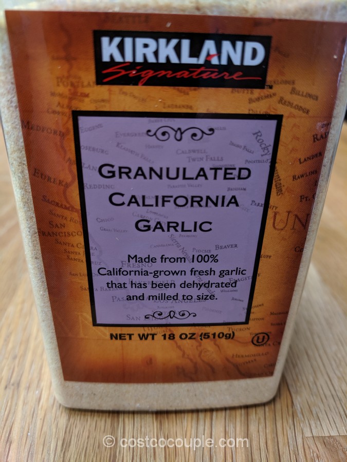 Kirkland Signature Granulated California Garlic
