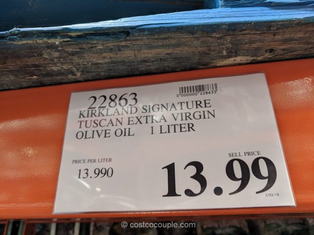 Kirkland Signature Tuscan Extra Virgin Olive Oil Costco 