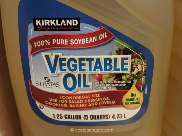 Kirkland Signature Vegetable Oil Costco 