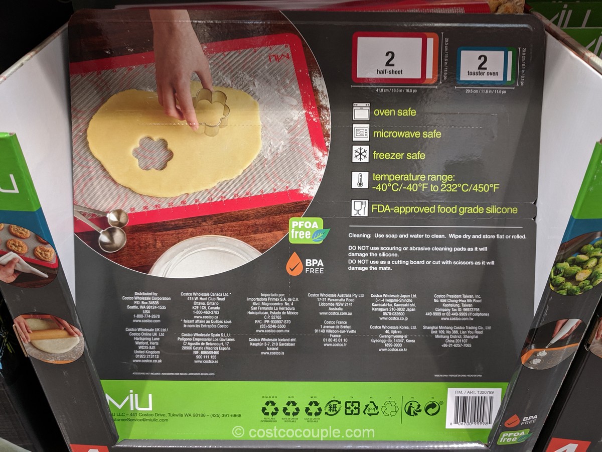 Miu Silicone Baking Mats