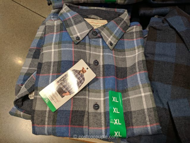 Weatherproof Vintage Mens Flannel Shirt Costco 