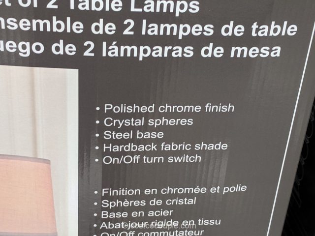 Bridgeport Designs Table Lamps Costco 