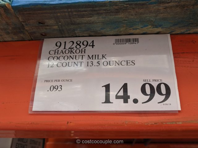 ChaoKoh Coconut Milk Costco 